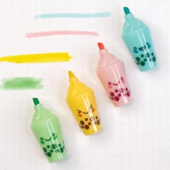 Anime Boba Tea Highlighters - 24 per bag