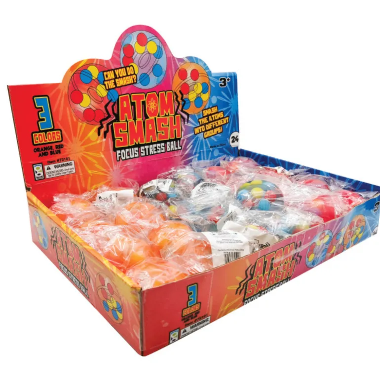 Atom Smash Focus Stress Ball - 24 per display