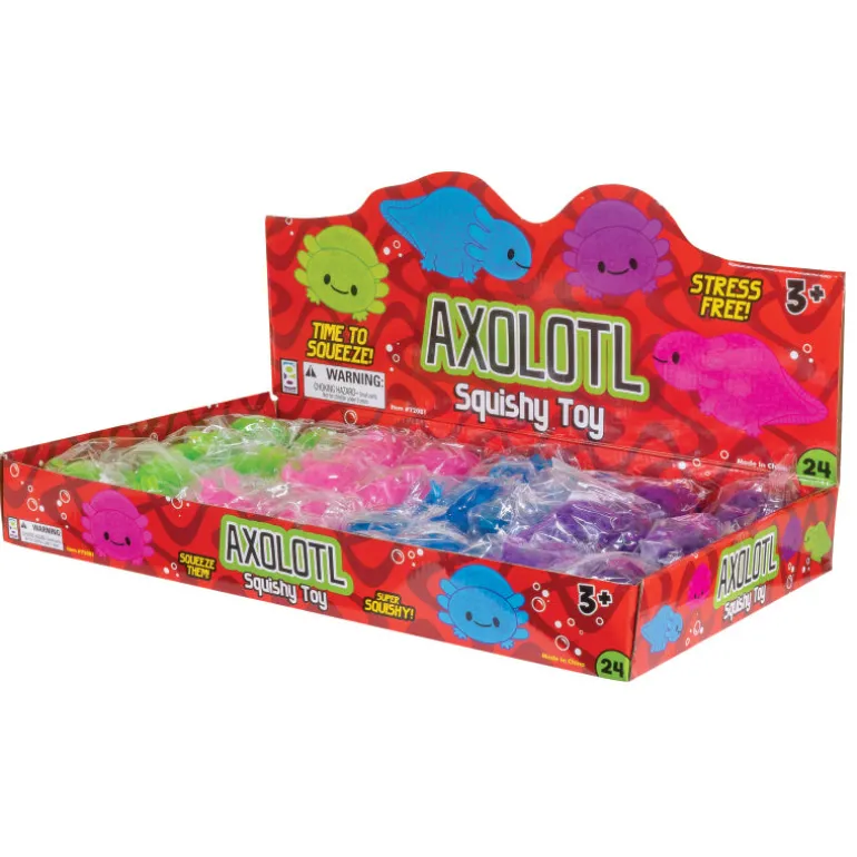 Axolotl Squeeze Boba Balls - 24 per display
