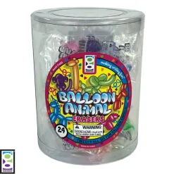 Balloon Animal Erasers - 24 per tub
