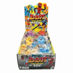 B-Bot Break-a-Zoid Robot Toys - 12 per display