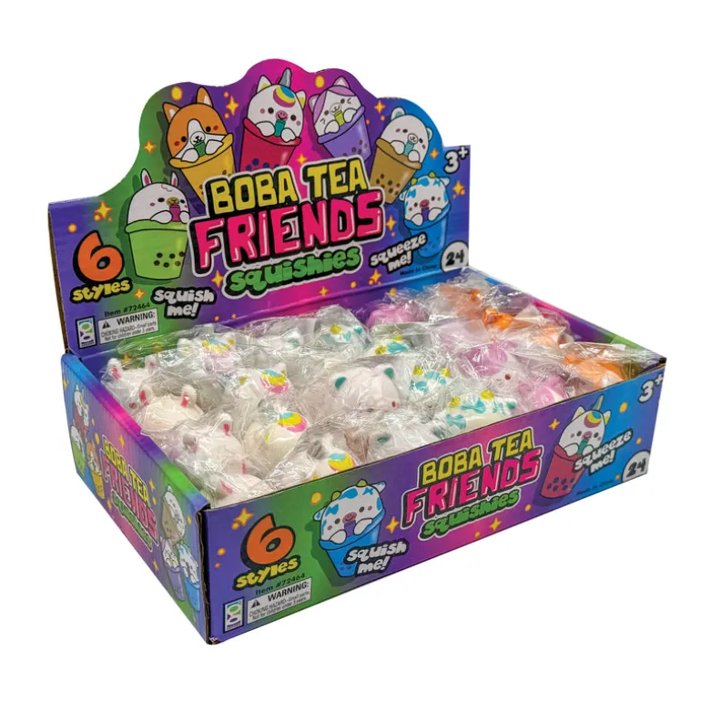 Boba Tea Friends Squishes - 24 per display