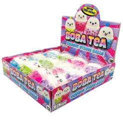 Boba Tea Squishy Stress Balls - 12 per display