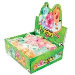Capybara Glitter Squeeze Toys - 12 per display
