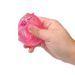 Capybara Glitter Squeeze Toys - 12 per display