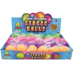 Color Changing Stress Balls - 24 per display