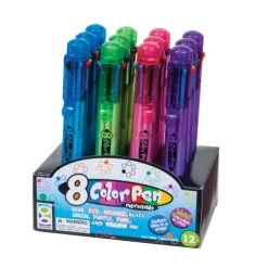 8-Color Pens - 12 per display