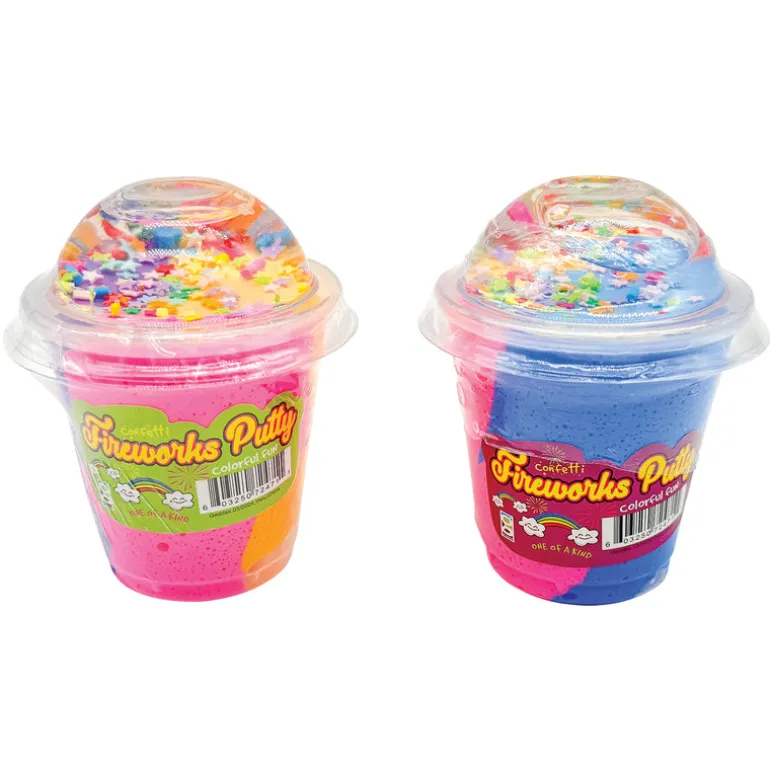 Confetti Fireworks Putty - 12 per display