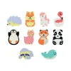 Cute Animal Erasers - 100 per bag