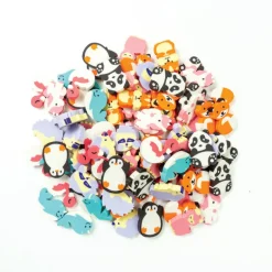 Cute Animal Erasers - 100 per bag