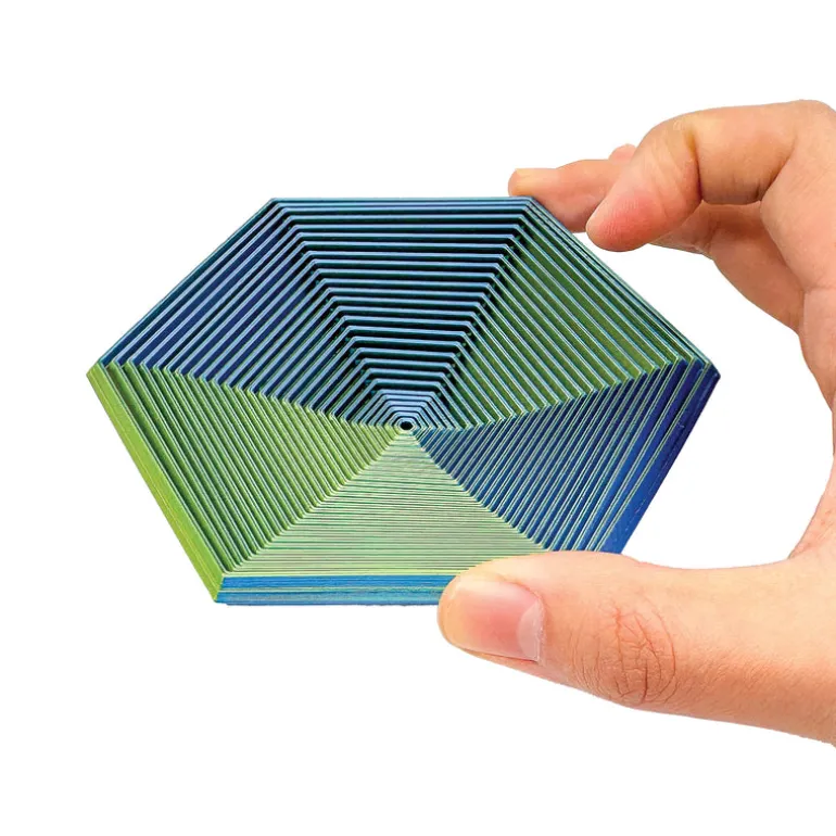 3D Printed Fractal Fidget Hexagon Toys - 12 per box