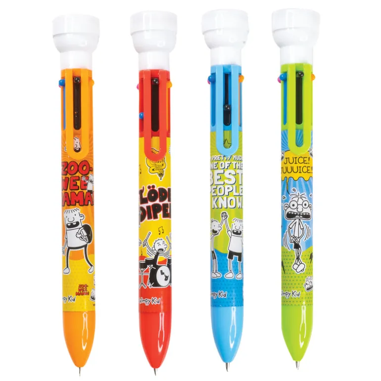 Diary of a Wimpy Kid 6-color Pen with Stamper - 12 per display