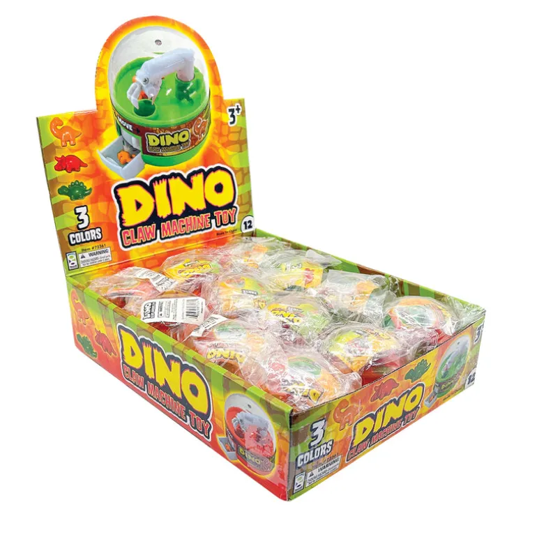 Dino Claw Machine Toys - 12 per display