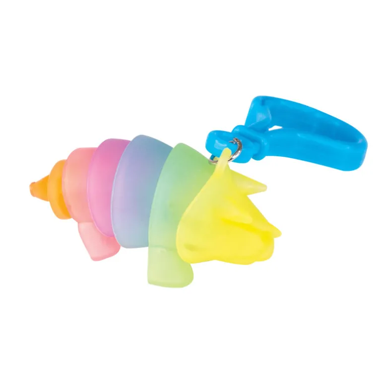 Dinosaur Glow-in-the-Dark Fidget Keychain - 24 per bag