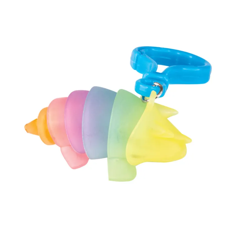Dinosaur Glow-in-the-Dark Fidget Keychain - 24 per bag