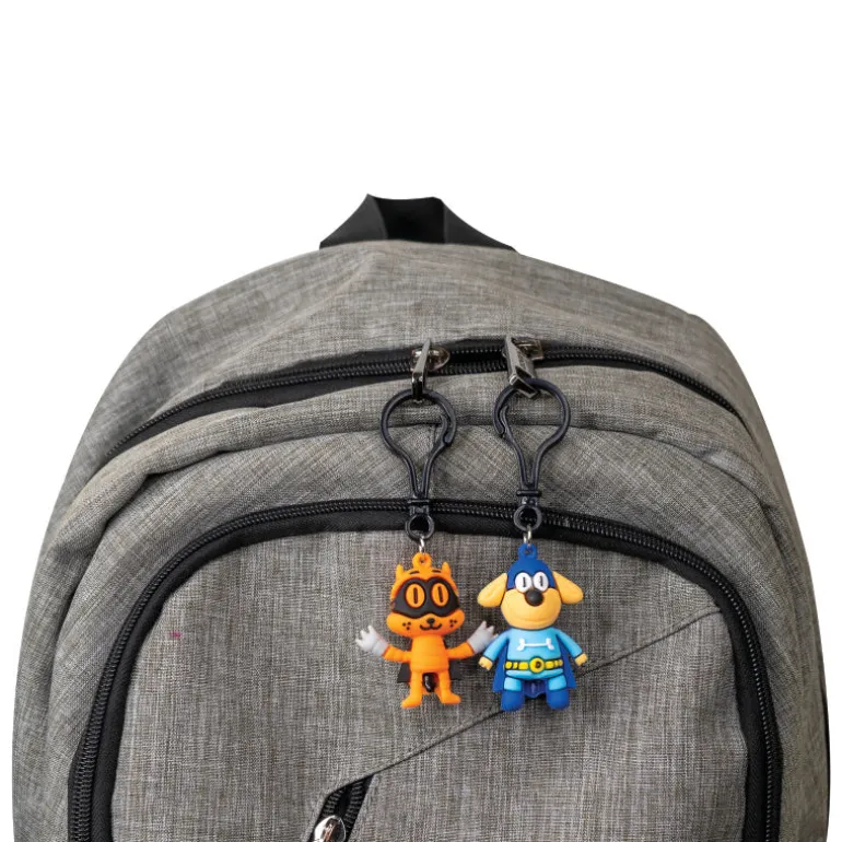 Dog Man Keychain - 24 per bag