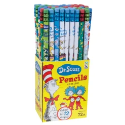 Dr. Seuss™ Assorted Pencils - 72 per display