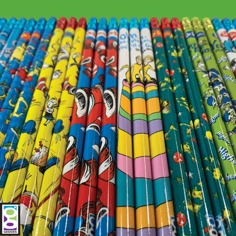 Dr. Seuss™ Assorted Pencils - 72 per display