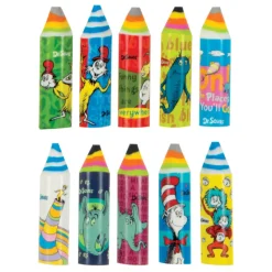 Dr. Seuss™ Crayon Erasers - 24 per bag