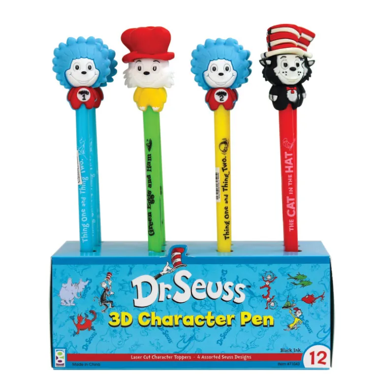 Dr. Seuss™ 3D Character Pens - 12 per display
