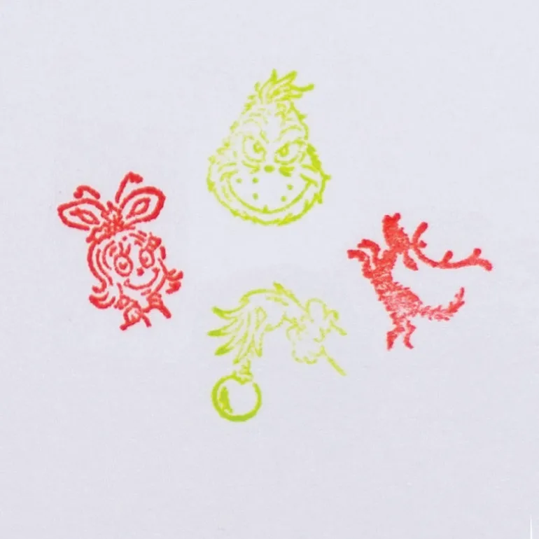 Dr. Seuss™ Grinch 6-Color Pens with Stamper - 12 count