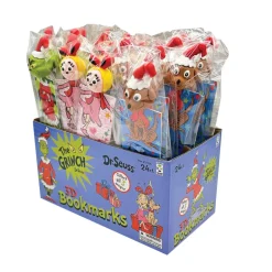 Dr. Seuss™ Grinch 3D Bookmarks - 24 per display