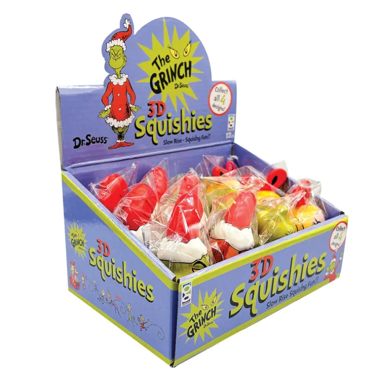 Dr. Seuss™ Grinch Slow Rise Toys - 12 per display
