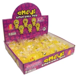 Emoji Boba Ball Toy - 24 per display