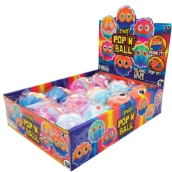 Emoji Pop N Ball - 12 per display