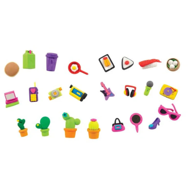 Eraser World 3D Eraser Assortment - 288 per display
