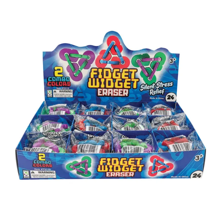 Fidget Widget Eraser - 24 per display