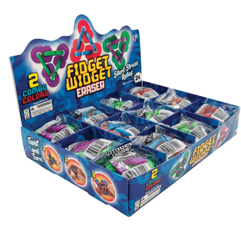 Fidget Widget Eraser - 24 per display
