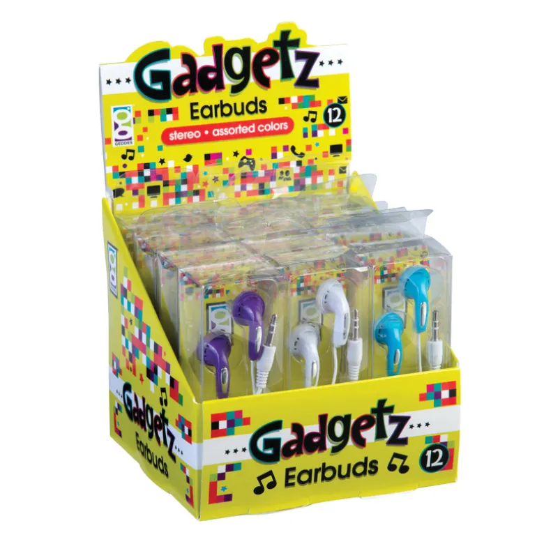 Gadgetz Earbuds - 12 per bag