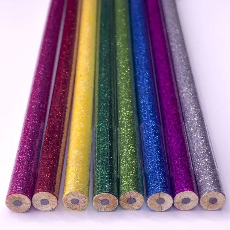 Glitter Pencils - 16 per bag