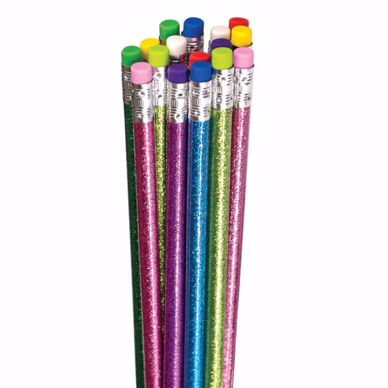 Glitter Pencils - 16 per bag