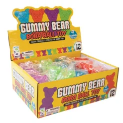 Gummy Bear Boba Ball Toy - 12 per display