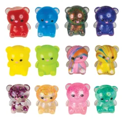 Gummy Bear Collectible Squishy Toys - 12 per bag