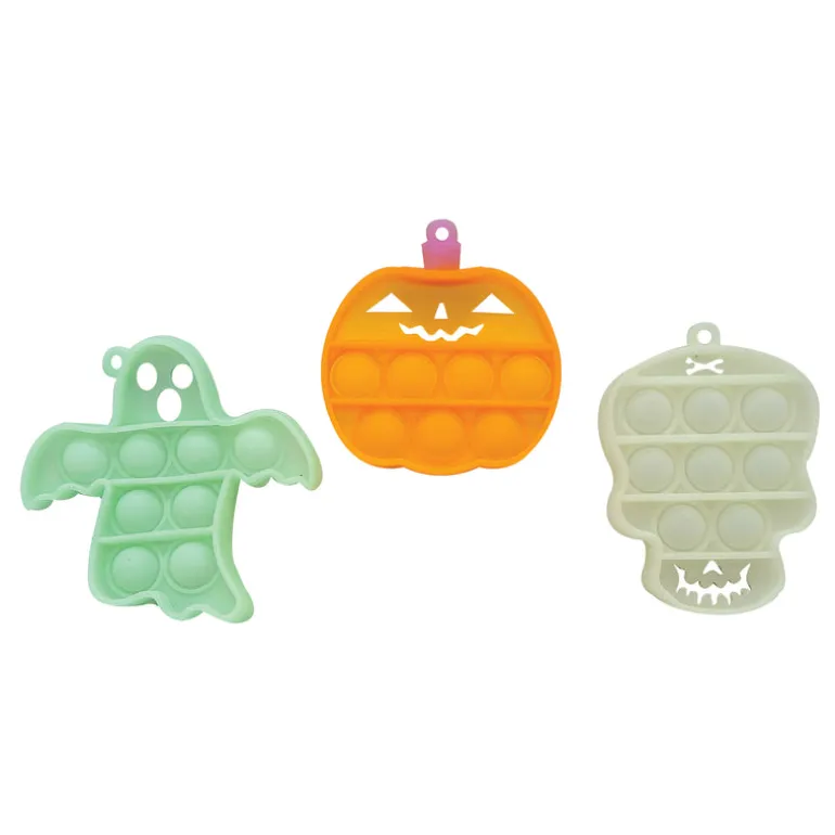 Halloween Glow-in-the-Dark Pop ‘N’ Toys - 18 per display
