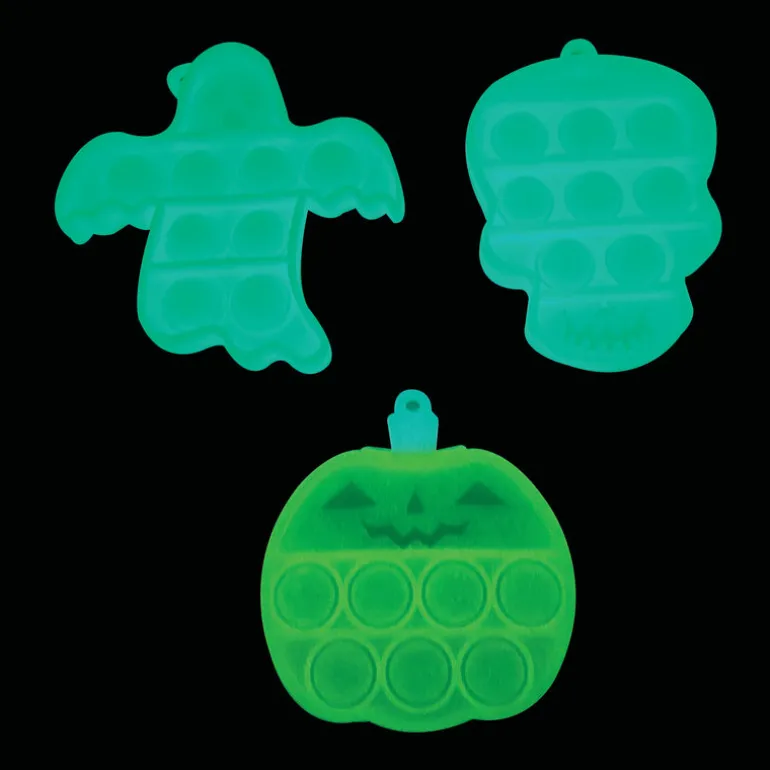 Halloween Glow-in-the-Dark Pop ‘N’ Toys - 18 per display