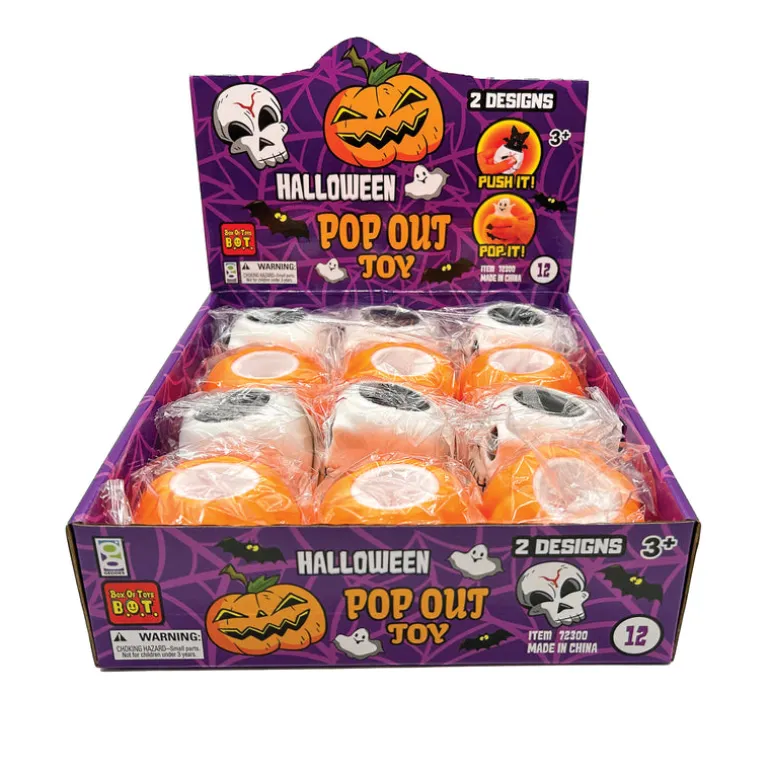 Halloween Pop Out Toys - 12 per display