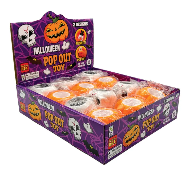 Halloween Pop Out Toys - 12 per display