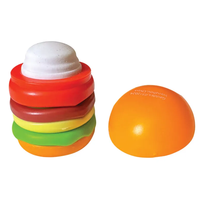 Hamburger Sharpener and Eraser - 24 per box