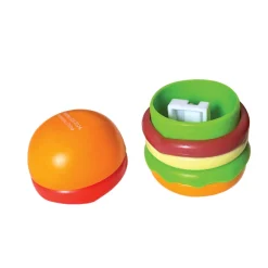 Hamburger Sharpener and Eraser - 24 per box