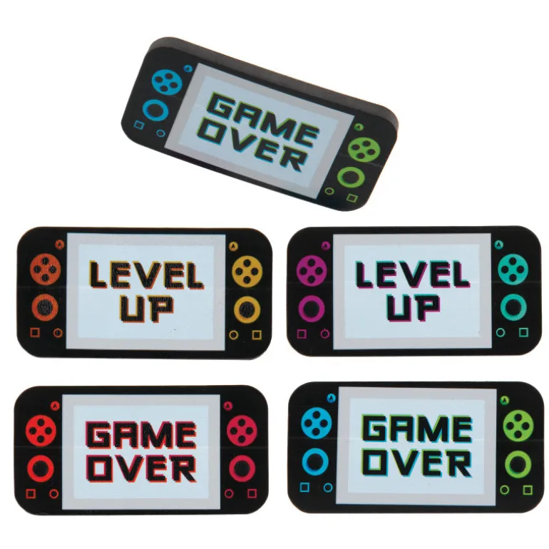 Handheld Game Glitch Erasers - 24 per bag