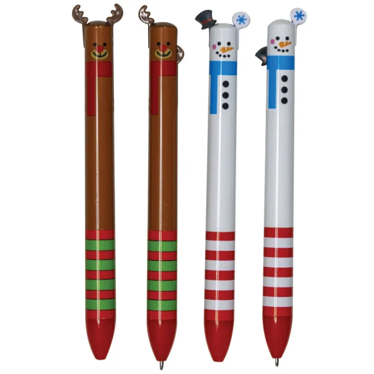 Holiday 2-Color Pens - 12 pens per display