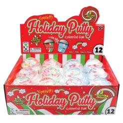 Holiday Confetti Putty - 12 per display
