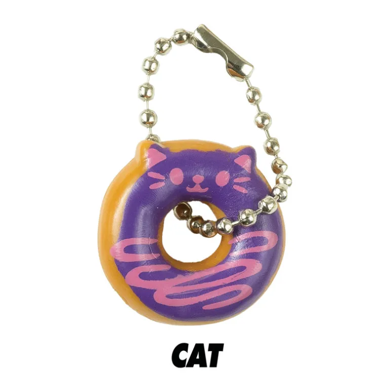 I Love Donuts: Animals Keychain Necklace Assortment - 100 per bag