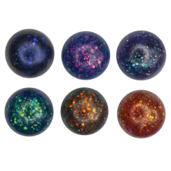 Iridescent Glitter Balls - 12 per display