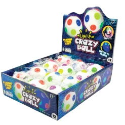 Light Up Crazy Ball - 12 per display
