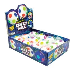 Light Up Crazy Ball - 12 per display